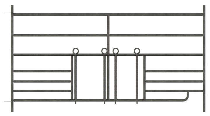 AKO Steckhorde mit Lämmerschlupf